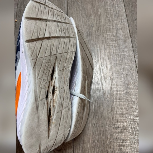 HOKA one one Carbon X-SPE RUNNING proflyx Sneakers blue orange Size 12 $159 - Picture 5 of 7